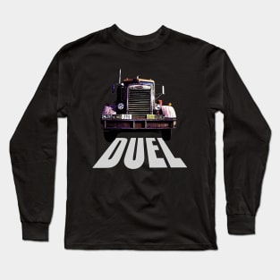 Duel Movie Poster - Peterbilt Truck Long Sleeve T-Shirt